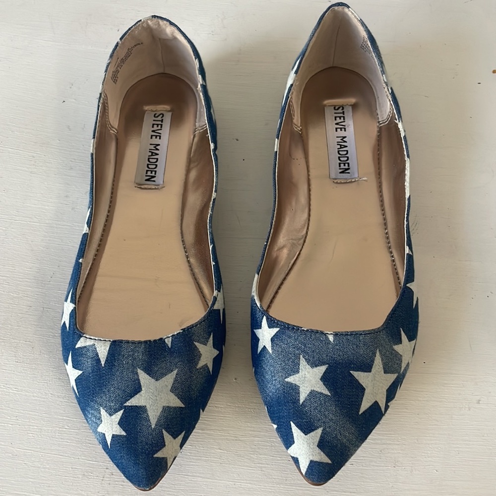 Steve Madden Haanna star flats